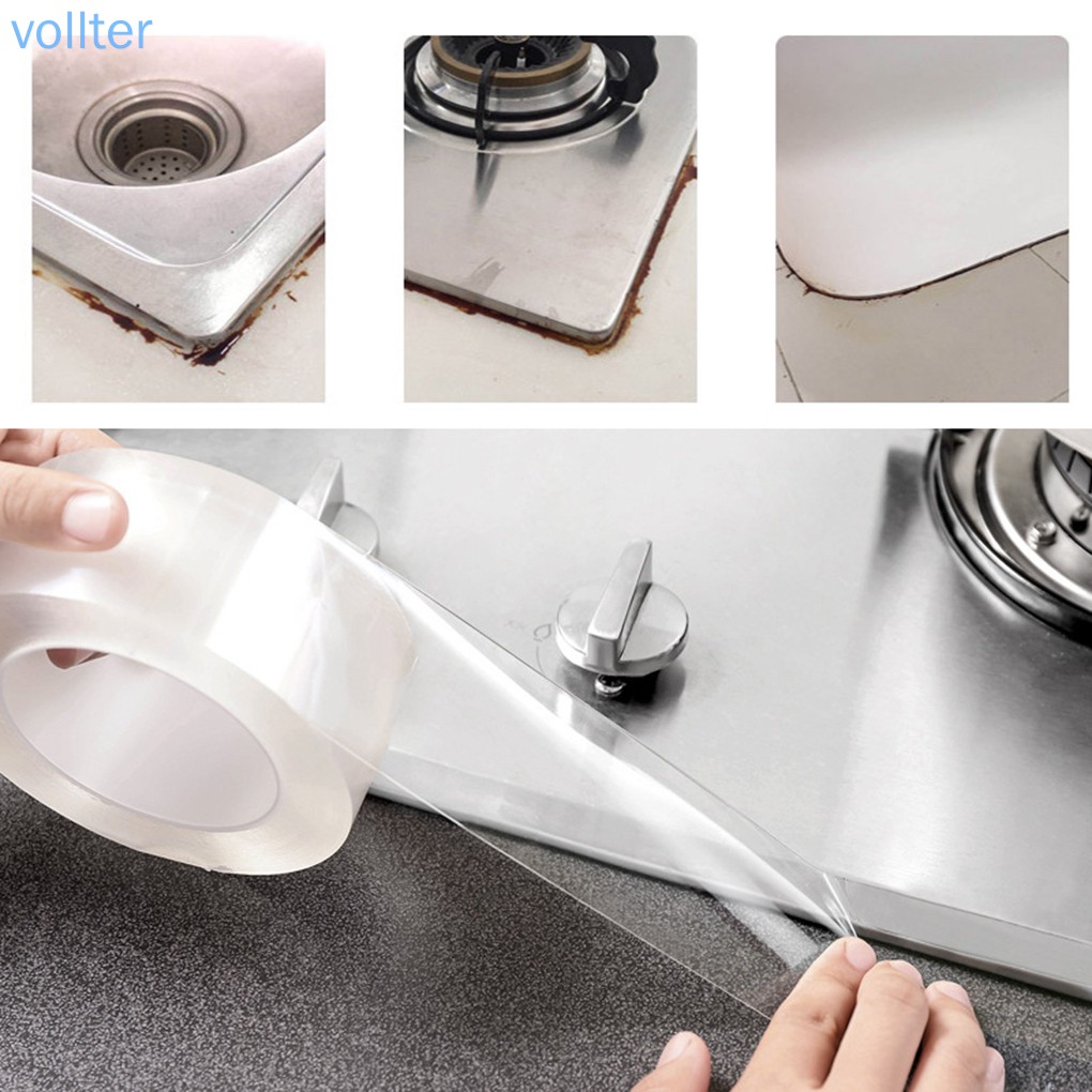 Cuộn Băng Dán Bồn Rửa Chén Trong Suốt Chống Thấm Nước
