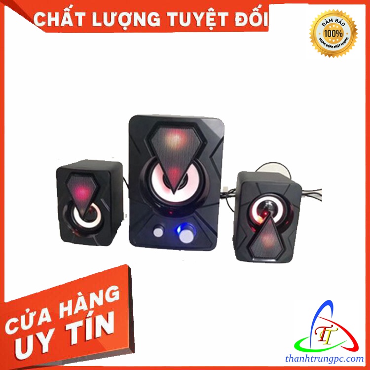 Loa vi tính 2.1 YST-1307 2021 loa bass siêu trầm cắm công USB tiện dụng