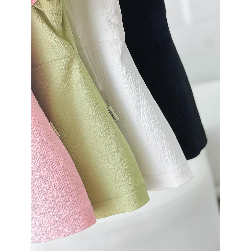 Áo tay bum nơ can eo Nolan_New Day