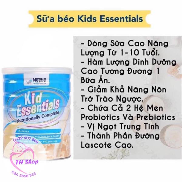 Sữa Bột Kid Essential Hộp 800gr Hàng Úc Cho Trẻ Biếng Ăn