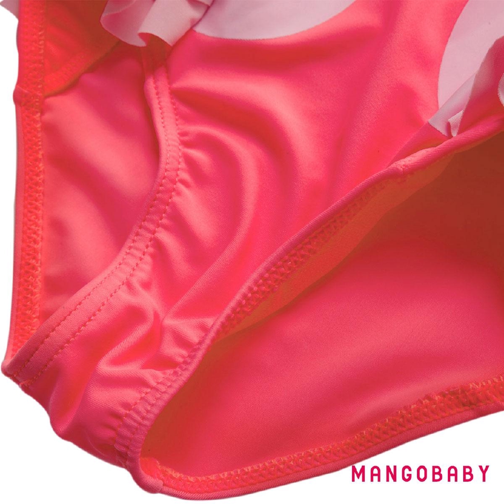 ♬MG♪-Baby Girls  Cute Round Neck One Piece Swimsuits