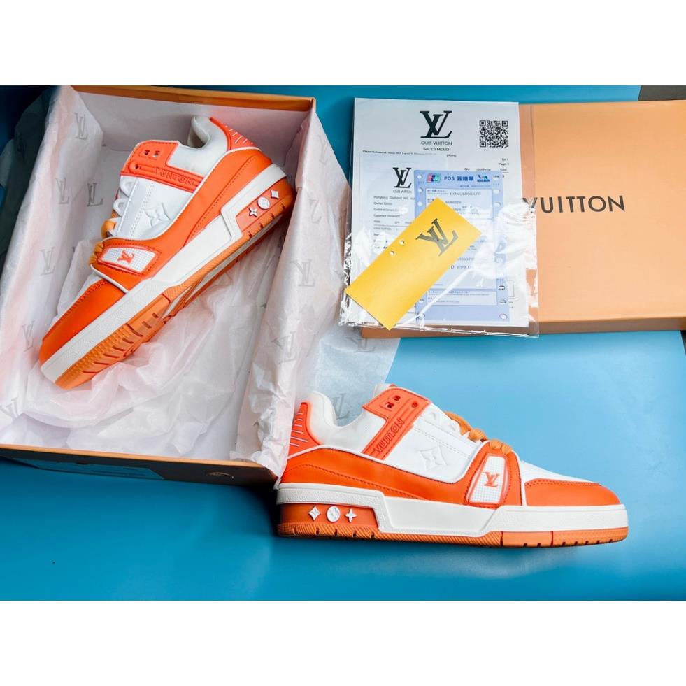 Giày thể thao LV CAM GIÀY THỂ THAO ĐỘN ĐẾ LV CAM NỮ BẢN CAO CẤP