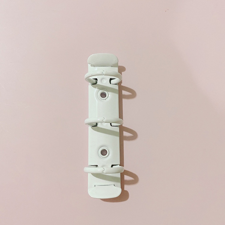 Kẹp Bấm Kim Loại Mini 3 Lỗ Co Giãn Nhiều Màu Sắc Có Thể Điều Chỉnh