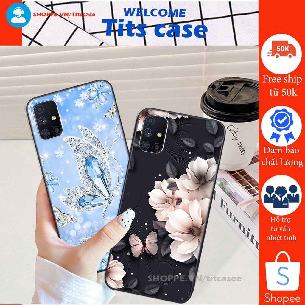 Ốp lưng Samsung Galaxy A51 / A71 / M51 in hình thiên nga,hoa may mắn, đặc sắc ĐỘC - LẠ - BỀN