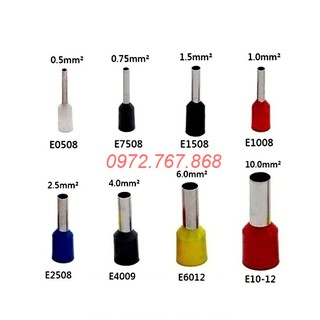 1000 đầu cos pin rỗng