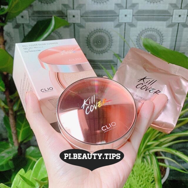 PHẤN NƯỚC CLIO KILL COVER GLOW CUSHION SPF50 PA