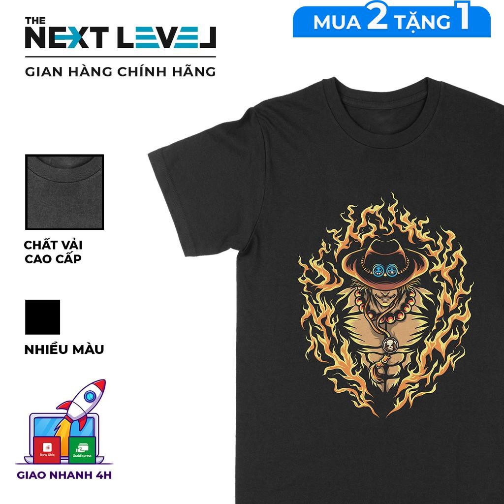NKWj / / / Áo thun Ace Hoả Quyền Unisex THE NEXT LEVEL, Cotton 100% nam nữ - BT0117 ! ! !