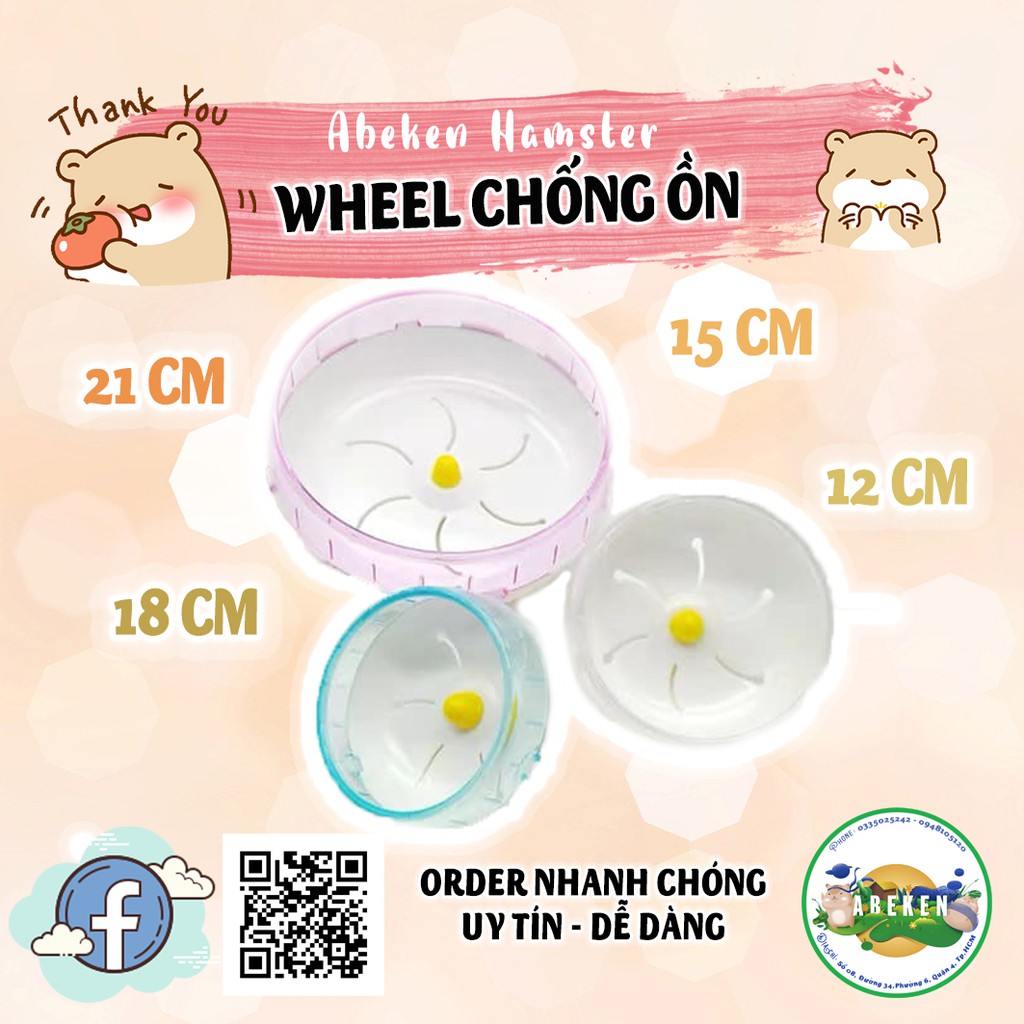 Wheel silent không gây tiếng động (ACRYLIC)