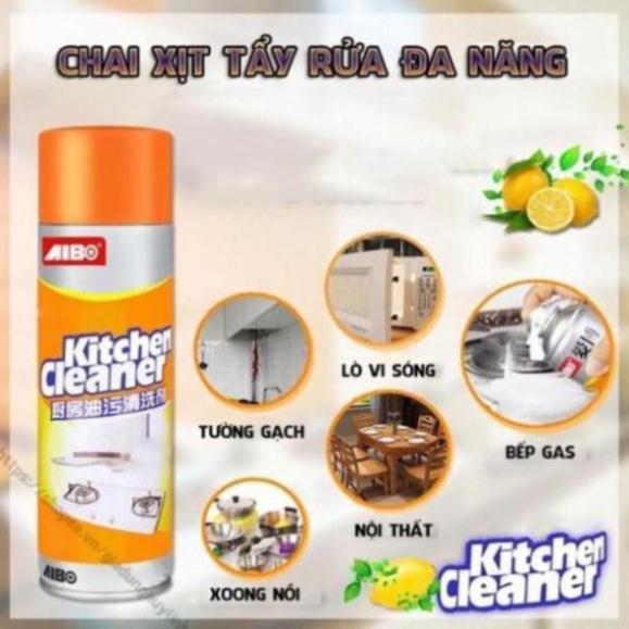 CHAI XỊT BỌT BÔNG VỆ SINH NHÀ BẾP THẦN KỲ KITCHEN CLEANER