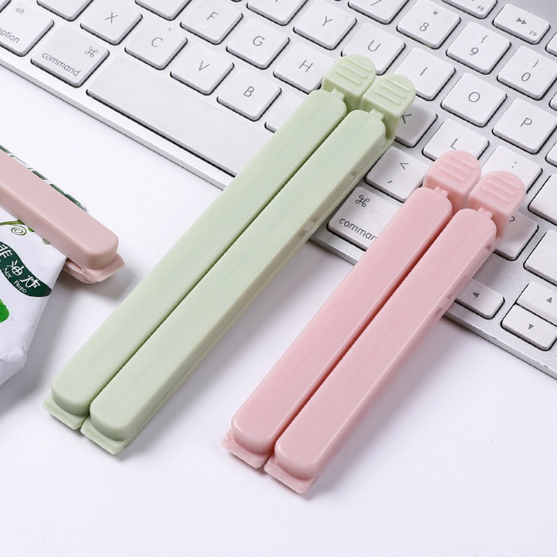 Kẹp Miệng Túi Đựng Thực Phẩm Chống Ẩm Màu Sắc Ngọt Ngào Tiện Dụng Cho Nhà Bếp