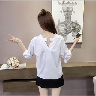 Áo kiểu (mặc được cả 2 mặt)