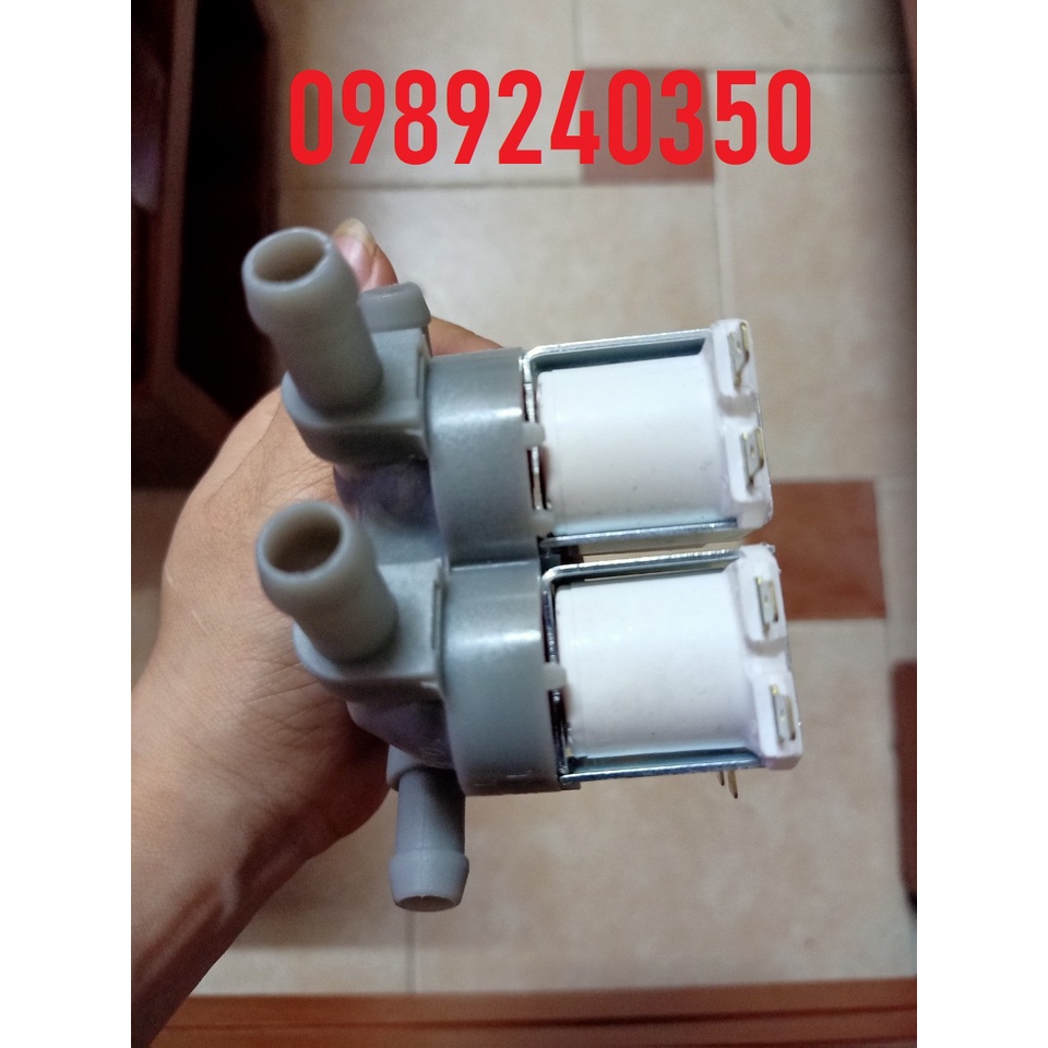 Van cấp nước 4 ngả máy giặt cửa ngang 12V chính hãng