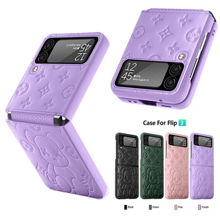 Selling Flip 4 Ốp Điện Thoại TPU Da Bảo Vệ Máy Ảnh Hình Gấu Violent Cho Samsung Galaxy Z Flip 3 Flip 3