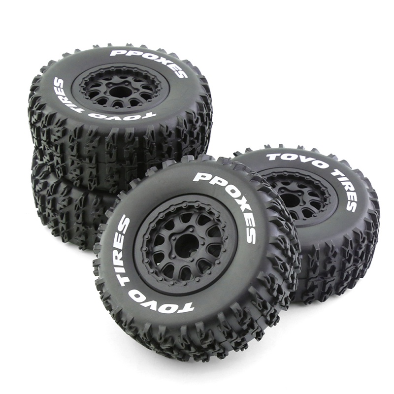 Set 4 Bánh Xe 112mm 1 / 10 12mm Cho Xe Điều Khiển Từ Xa Traxxas Slash Arrma SENTON VKAR 10SC HPI