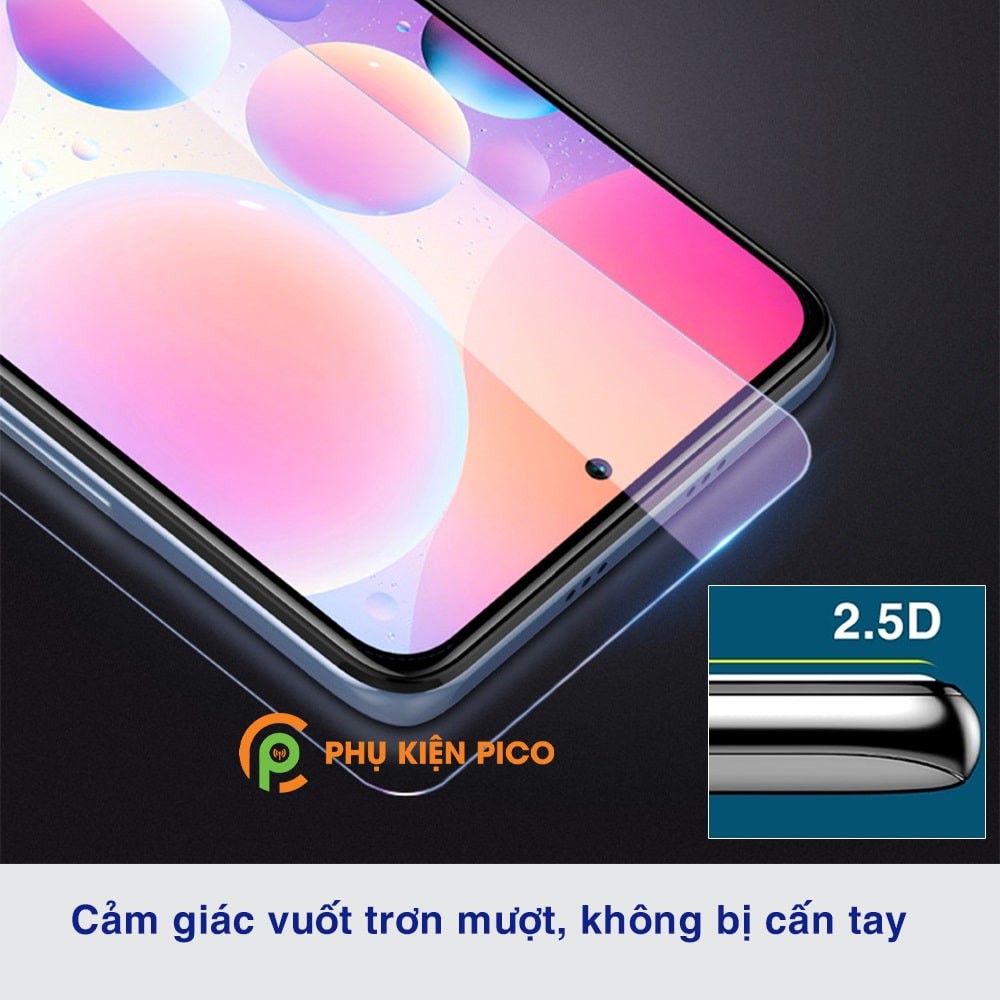 Kính cường lực Redmi K40 Pro full màn hình chính hãng Nillkin Amazing H trong suốt - Dán màn hình Xiaomi Redmi K40 Pro