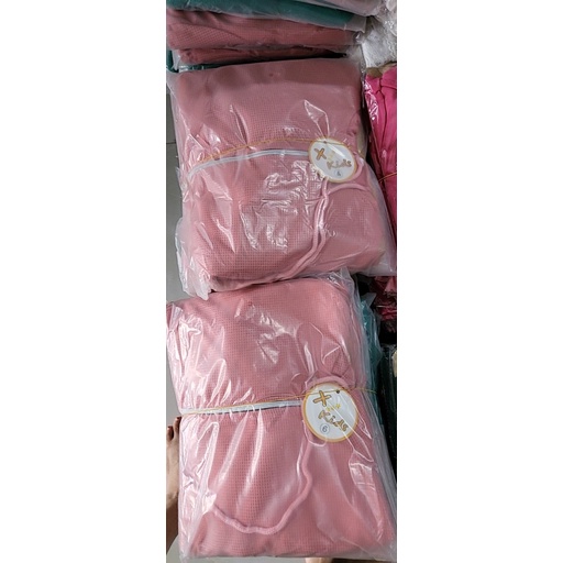 Set bộ bé gái mũ khoá 2 màu trơn