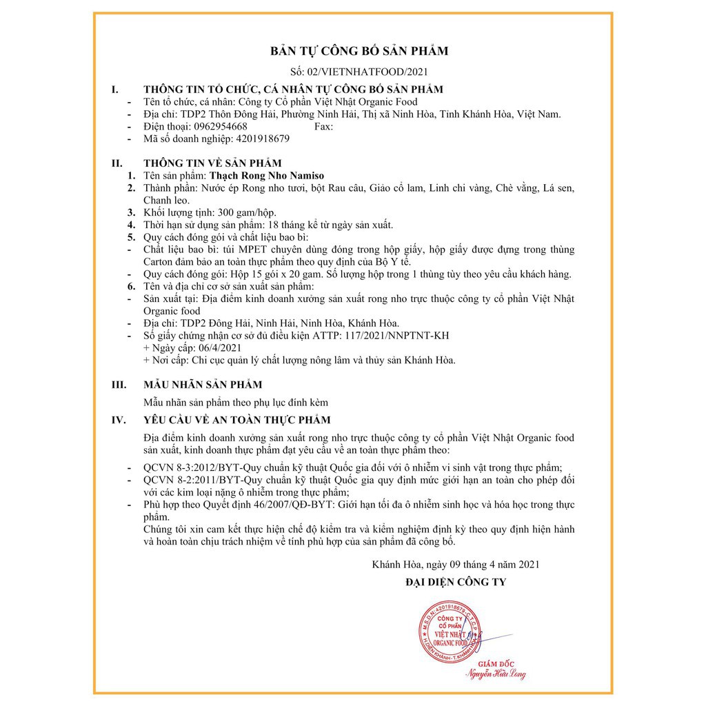 Thạch rong nho Namiso, thạch rong nho giúp khỏe da đẹp dáng | BigBuy360 - bigbuy360.vn