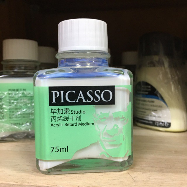 Acrylic Medium Retard | DUNG MÔI LÀM CHẬM KHÔ ACRYLIC PICASSO 75ML