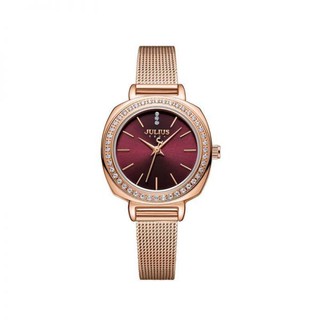 Đồng hồ nữ julius ja-1213b dây thép