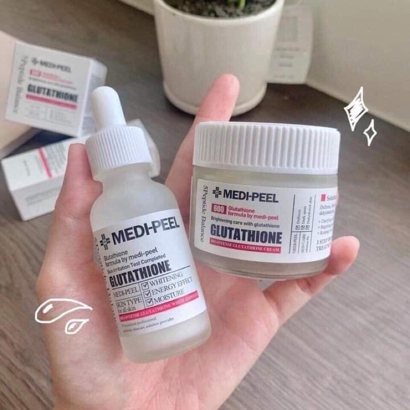 Combo Truyền Trắng Medipeel Gluthione 600-SET 4 Sản Phẩm
