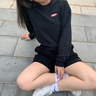 ÁO ESSENTIAL CROP SWEATER