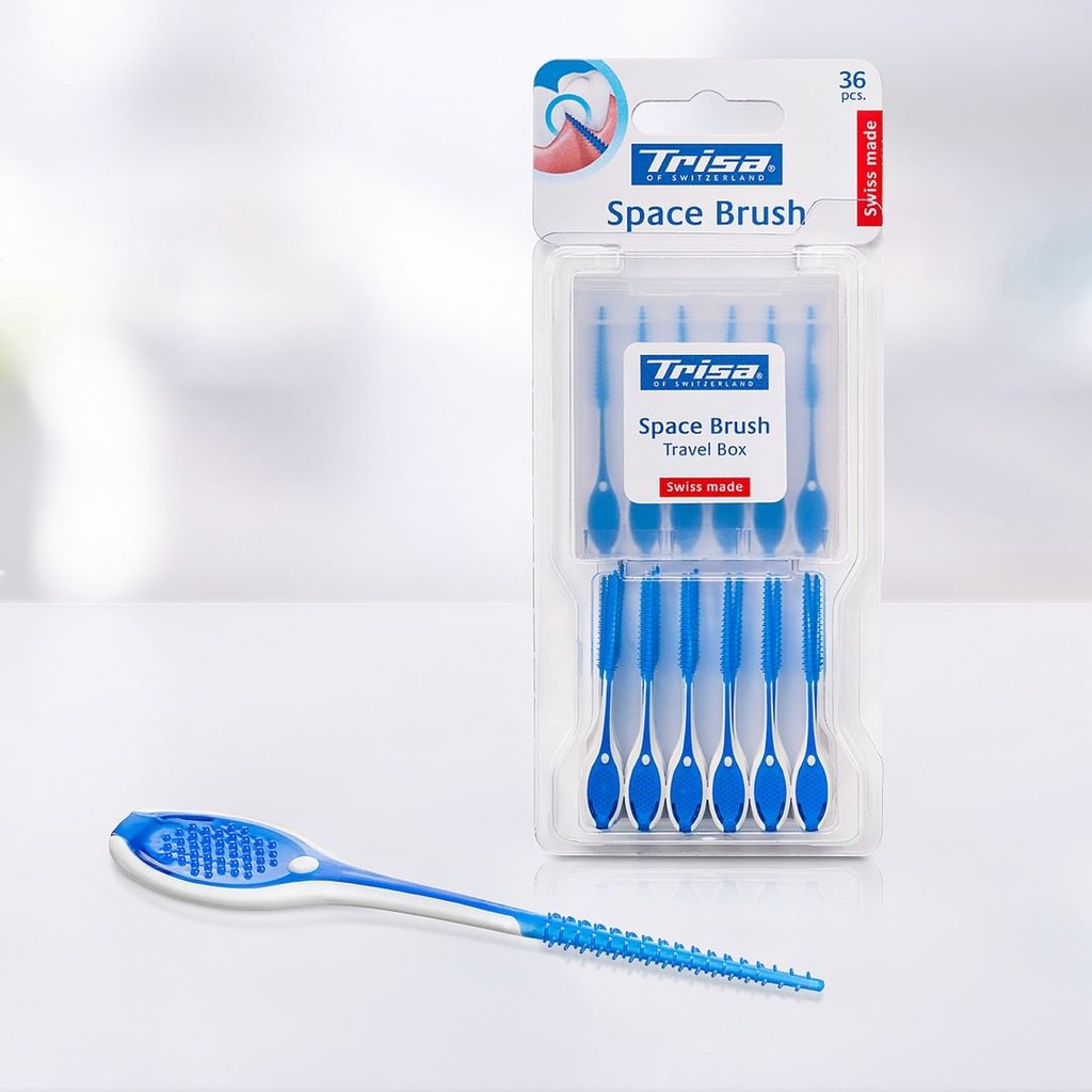 Tăm Nhựa Trisa Space Brush Giúp Cải Thiện Khả Năng Tiếp Cận Làm Sạch Răng