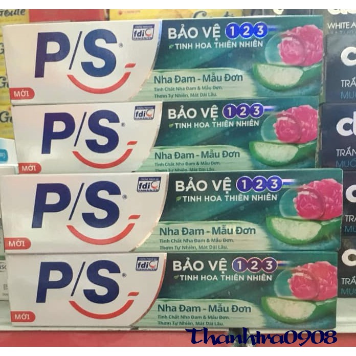 Kem đánh răng P/s than hoạt tính/bankingsoda/trà xanh,180g