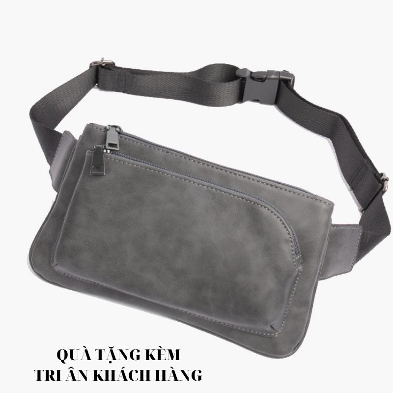 Túi bao tử nam nữ ⚡FREESHIP⚡da cô điển bền đẹp,cao cấp, lịch lãm. BH 12t Tặng Vớ nam 86U9