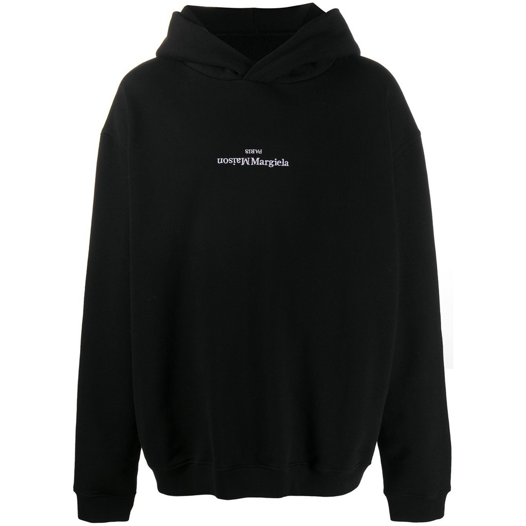 Áo nỉ mũ Maison Margiela upside down logo hoodie fw20