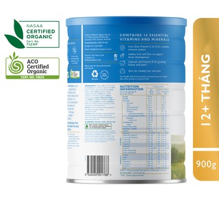 Sữa bột Bellamy's Organic 3 - hộp 900g (dành cho trẻ từ 1 - 3 tuổi)