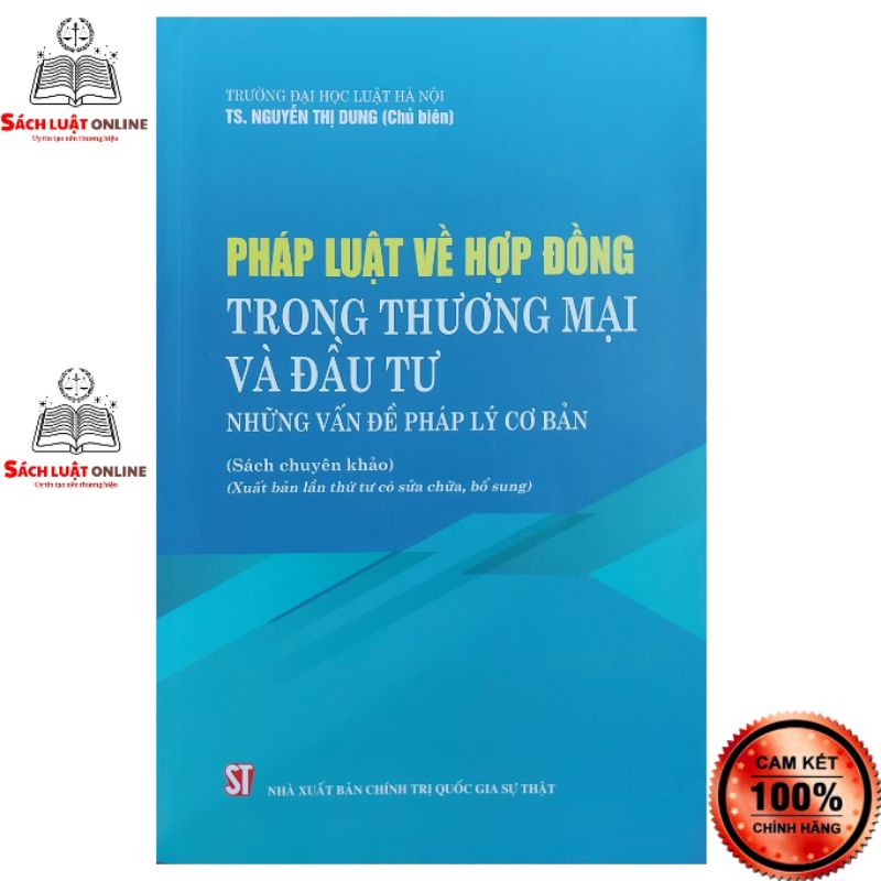 Sách - Pháp luật về hợp đồng thương mại và đầu tư Những vấn đề pháp lý cơ bản