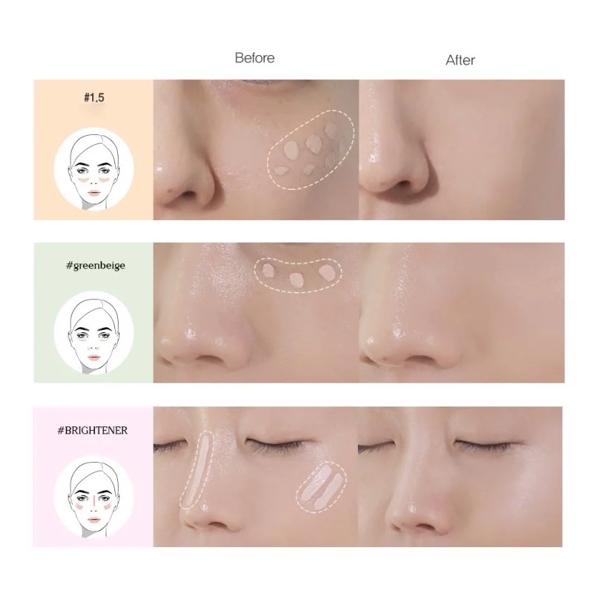 [Mẫu mới] Kem Che Khuyết Điểm The SAEM Cover Tip Perfection Concealer.