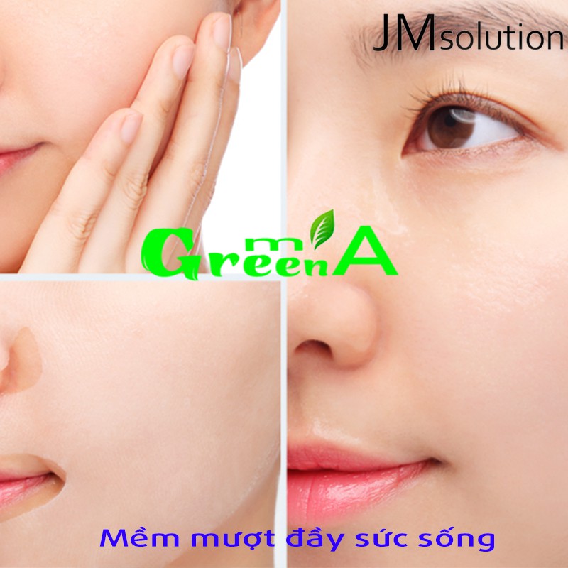 JM SOLUTION Hyaluronic [MIẾNG LẺ] Mặt Nạ Cấp Nước Jmsolution Water Luminous S.O.S Ampoule Hyaluronic Mask Black 30ml