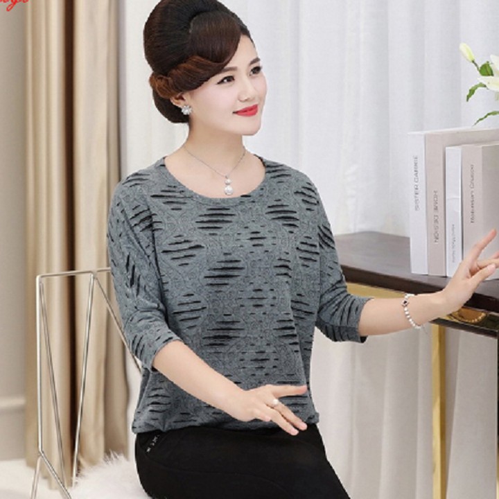 Áo trung niên nữ tay lỡ