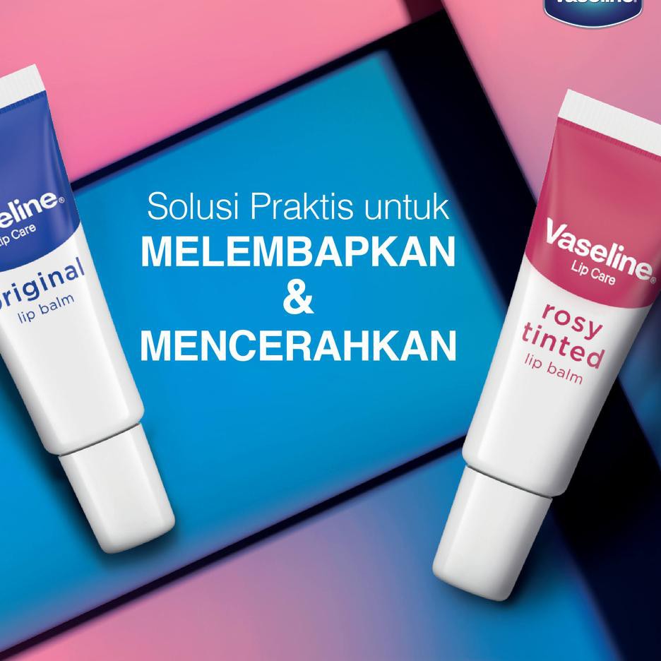 (Hàng Mới Về) Son Dưỡng Môi Vaseline Làm Sáng Màu Môi 10g