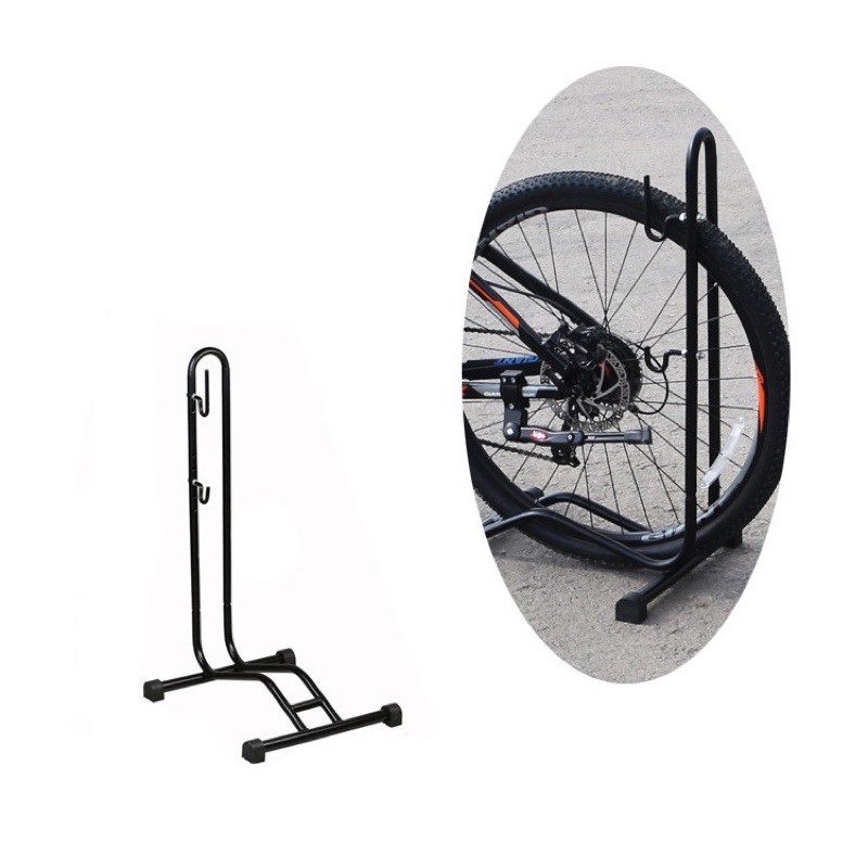 TẶNG GIẤY ĂN GẤU TRÚC- Giá dừng đỗ xe đạp giá treo xe đạp loại mới có 2 móc dựng bên chân chống xe đạp chữ L