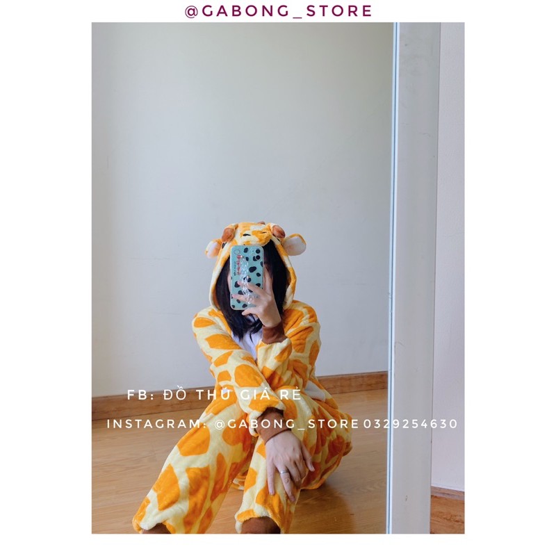 bộ đồ hình thú 💥FREESHIP 💥giảm 20k khi nhập mã [ DOTHU20K1] hươu cao cổ | BigBuy360 - bigbuy360.vn