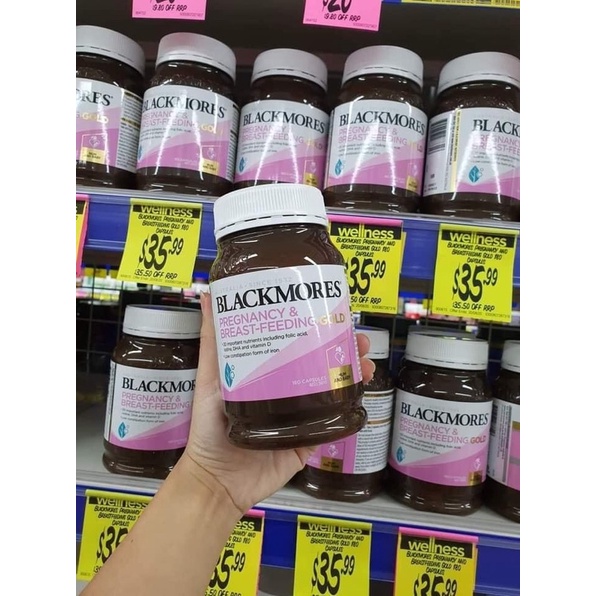 Vitamin Tổng Hợp Cho Bà Bầu Pregnancy And Breast Feeding Gold Blackmores - Bầu Blackmores - Bầu Úc