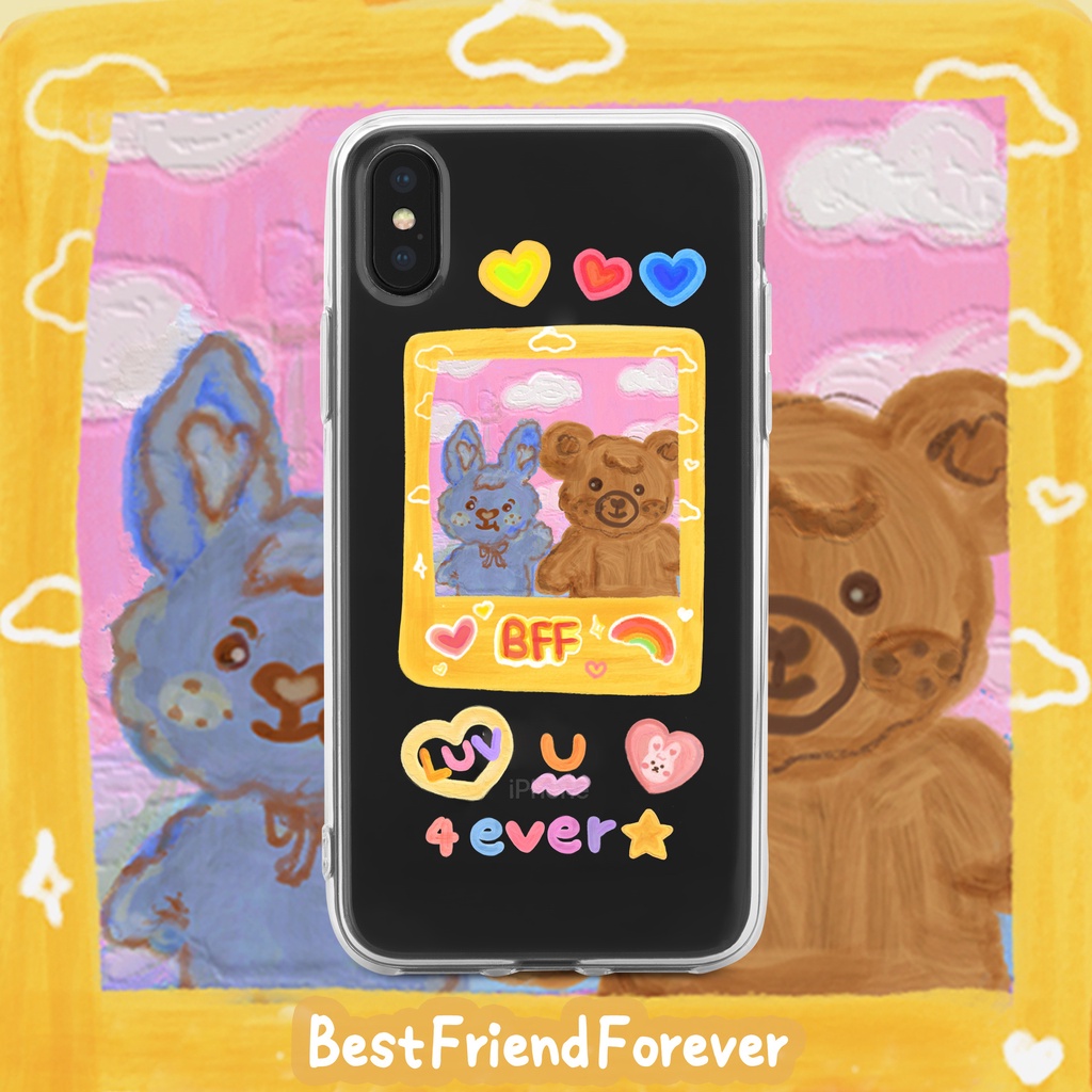 Ốp lưng iphone Ốp điện thoại in hình thỏ dành cho Iphone 12mini/12pro Max/12pro/12/14pro/14proplus/8/8plus/X/Xs/Xs Max/11/11 Pro/11 Promax Dinuo case