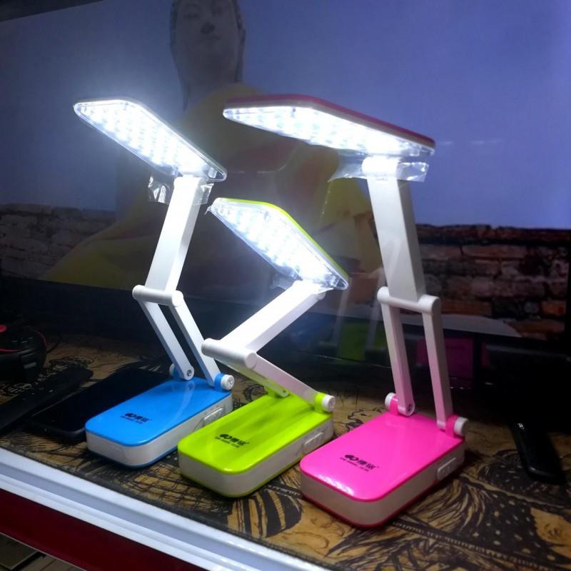 Đèn led để bàn học, bàn làm việc gấp gọn