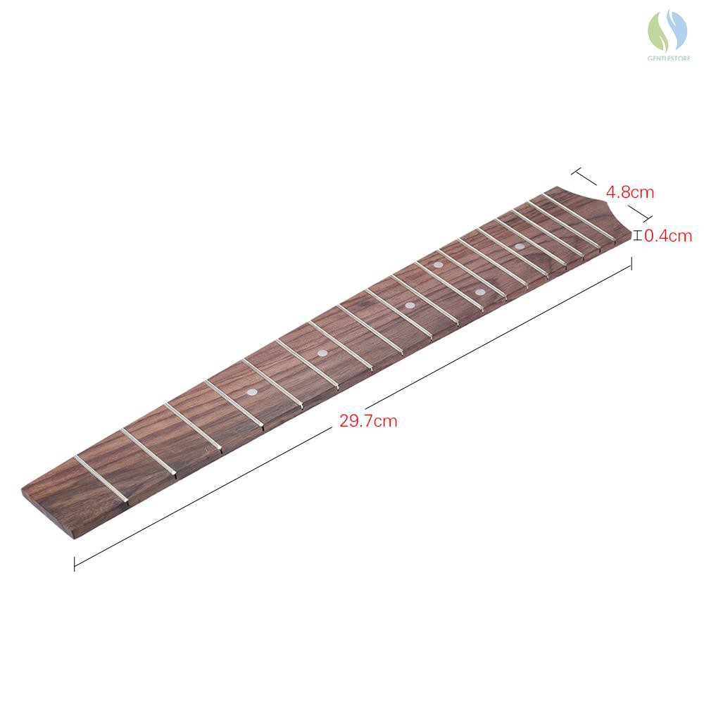 Bàn phím thay thế cho đàn guitar ukulele gỗ Rosewood 18 phím chất lượng