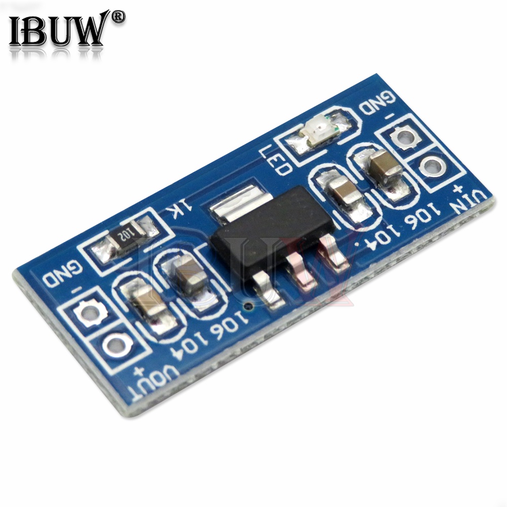 Set 5 Mô Đun Giảm Áp AMS1117 3.3V 5.0V DC-DC Dành Cho Arduino bluetooth Raspberry pi