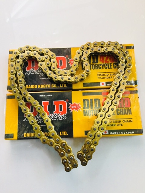 Sên vàng DiD gắn các loại xe số