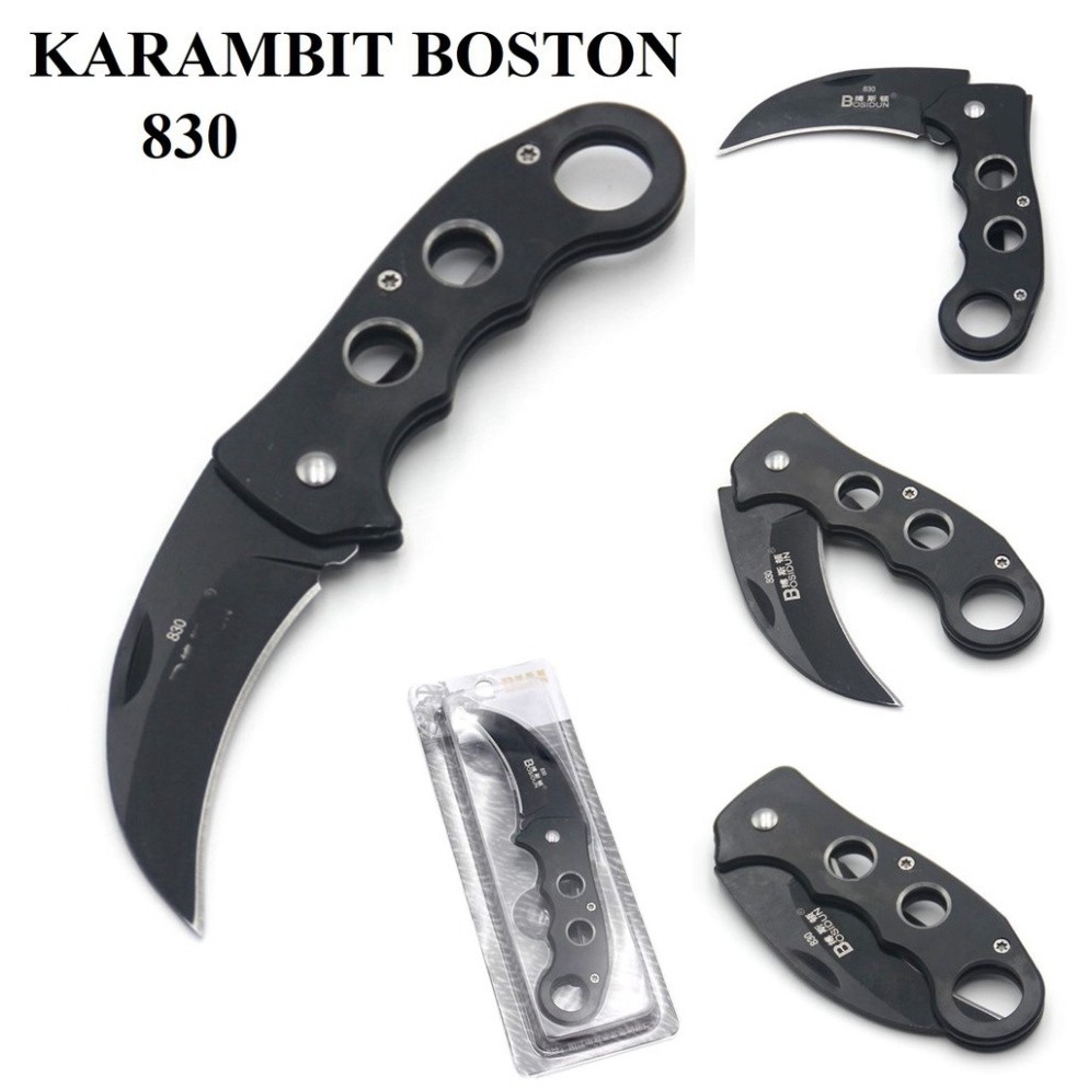 Dao Karambit Chất Thép Chống Gỉ Đi Phượt, Dã Ngoại Tiện Lợi