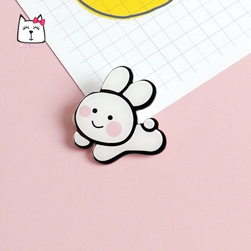 Ghim cài trang trí thiết kế hoạt hình xinh xắn dễ thương