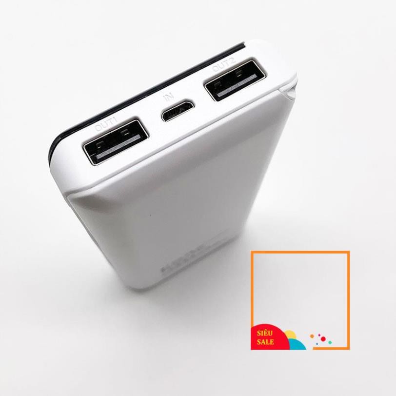 Sạc Dự Phòng ⚡1000mAh⚡ Đèn Led Báo Thông Số | Bảo Hành 6 Tháng Mã BYZ B108