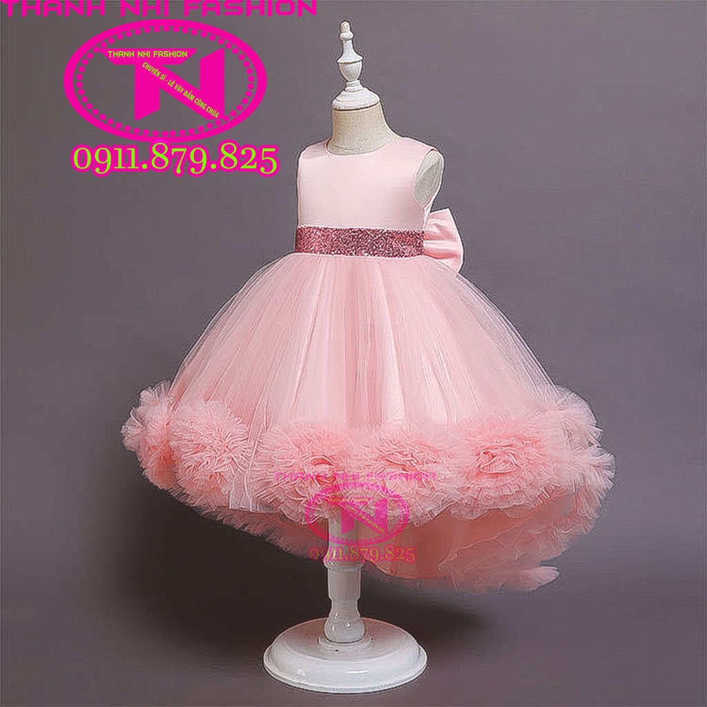 Váy bé gái bồng bềnh đáng yêu - Váy Công Chúa TN019