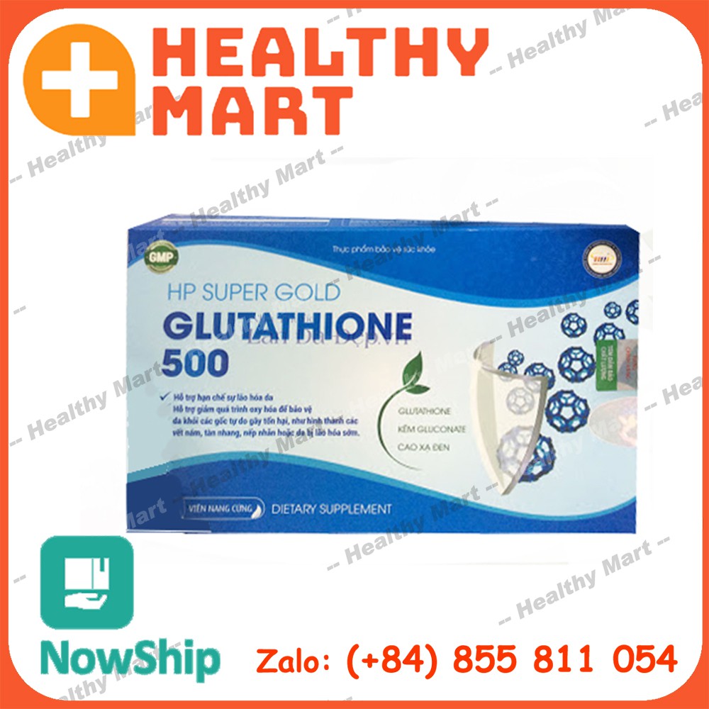 ✔️️️GLUTATHIONE 500+ Viên Uống Mờ Nám, Đẹp Da