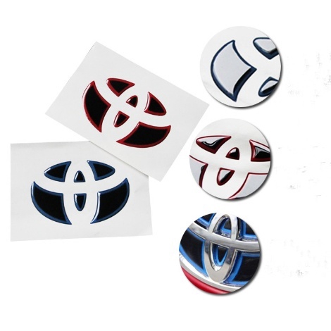 Nhãn dán logo Toyota cho xe hơi Carroll Raleigh Corolla Camry RAV4 Yaris