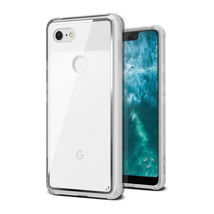 Ốp Điện Thoại Chrome Trong Suốt Chống Nứt Cho Google Pixel 3 Pixel 3 Xl Vrs